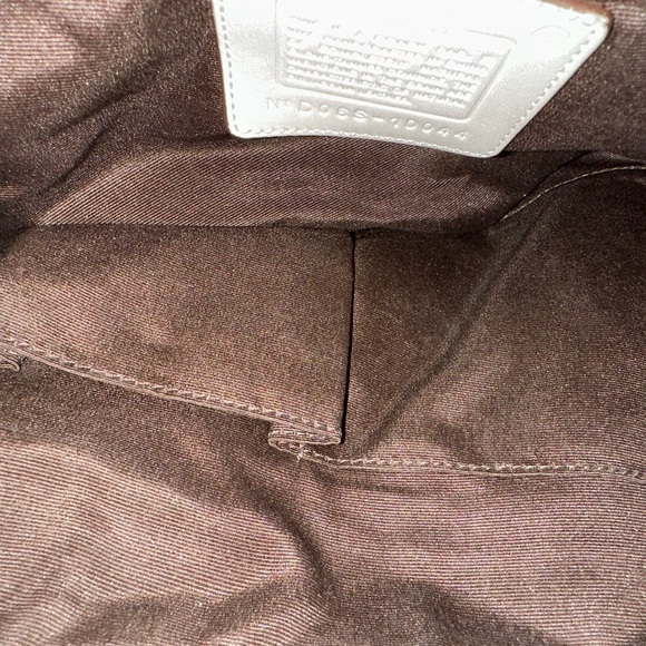 NEW COACH Soho Dylan Braided Handle Cream
Leather Large Hobo Shoulder Bag #10044 - Picture 7 of 10